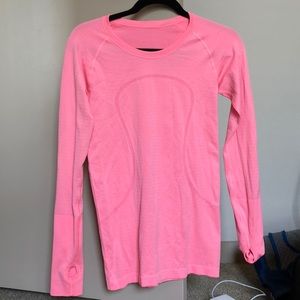 Lululemon swiftly long sleeve. Pink. Size 6